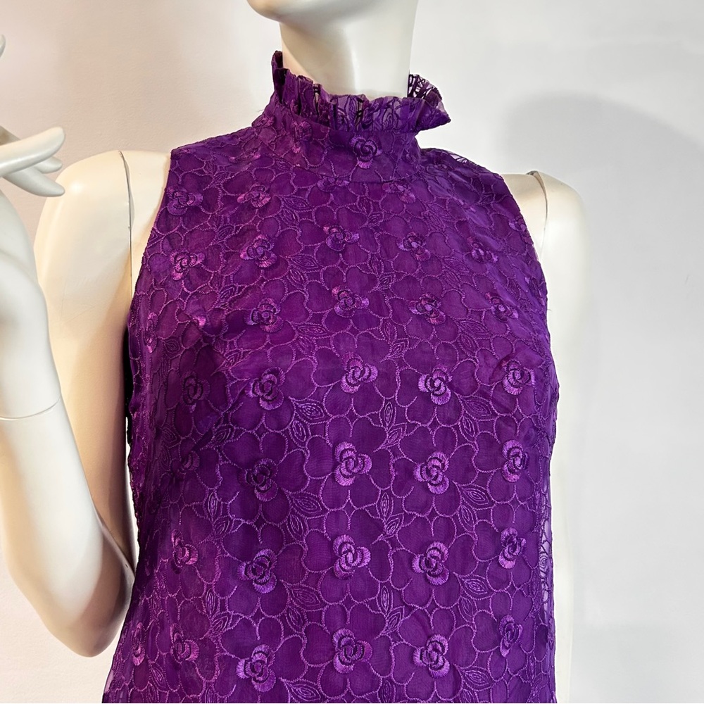 Late 60s Vintage Micro Mini Party Dress - Picture 8 of 17